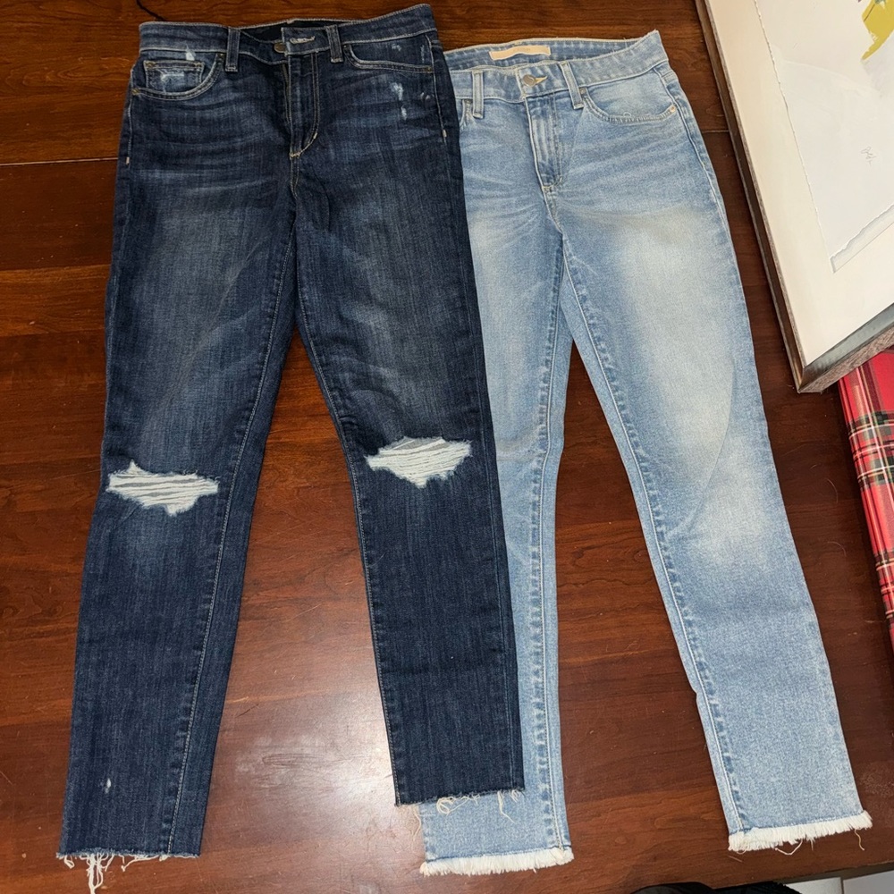 Two pairs of joes jeans